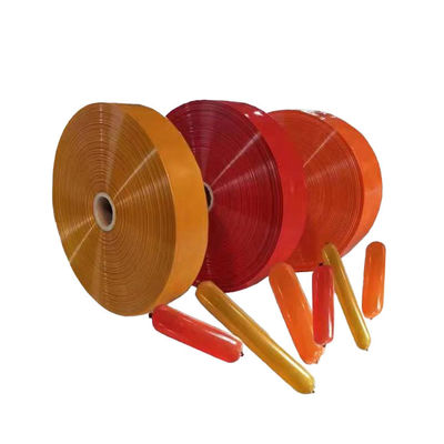 چاپی و سفارشی پلاستیک مصنوعی کاسینگ سوسیس مواد غذایی بسته بندی فیلم Pa / Pe Pvdc