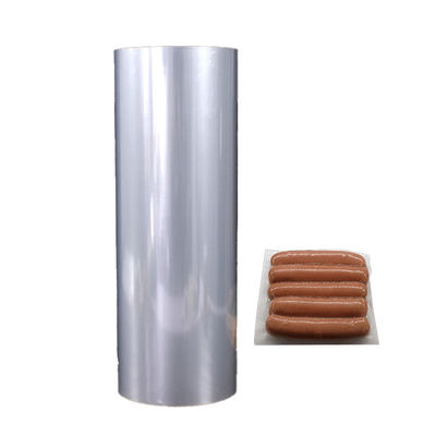 برچسب چاپی لایه دار PVDC فیلم حرارتی فرآوری مانع متوسط چند لایه PA PE مواد بسته بندی مواد غذایی