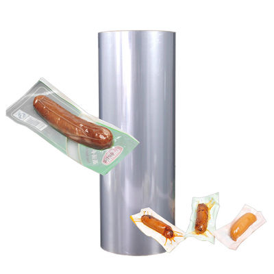 برچسب چاپی لایه دار PVDC فیلم حرارتی فرآوری مانع متوسط چند لایه PA PE مواد بسته بندی مواد غذایی
