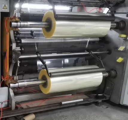 فیلمی گرمساز PVDC با ضخامت های مختلف رول فیلم کوچک کننده PVC برای بسته بندی