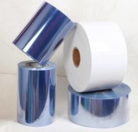 فیلمی PVC شفاف و سفت با موانع بالا 250 میکروم پوشش داده شده با Pvdc