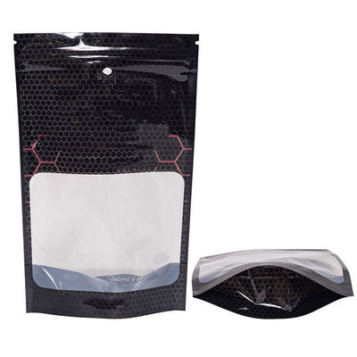 PVDC پوشش PET چند لایه پلاستیک ایستاده تا Zip Lock کیسه سفارشی ضخامت 100-130 میکران