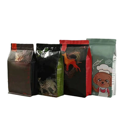 کیسه بسته بندی مواد غذایی پلاستیکی کیسه های قهوه چاپی سفارشی Ziplock 40 Mic ~ 250 Mic