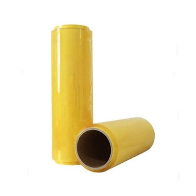 بسته بندی مواد غذایی تازه فیلمی شفاف PVDC Cling Film Wrap Slide Cutter Stretch
