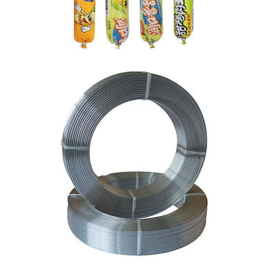 2024 نوع جدید کلیپ سوسیس کلیپ های مهر و موم سیم آلومینیومی 2.55kg/roll 2.97kg/roll