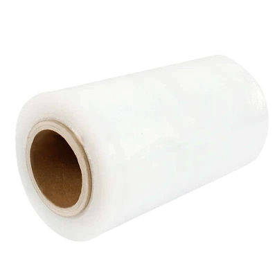 فیلم تبلیغاتی PVDC شفاف Cling Wrap رول ضد رطوبت با دستگاه برش اسلایدی