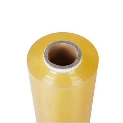 بسته بندی مواد غذایی Pvc Cling Film Roll Food Wrap With Metal Cutter Slider Cutter PVDC / PE / LDPE / PVC بسته بندی مواد غذایی با قطعه فلزی