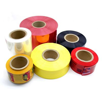 30-350mm عرض مسطح PVDC پلاستیکی کاسه فیلم سوسیس مقاوم در برابر گرما تا 90C برای بسته بندی سوسیس