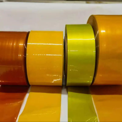30-350mm عرض مسطح PVDC پلاستیکی کاسه فیلم سوسیس مقاوم در برابر گرما تا 90C برای بسته بندی سوسیس